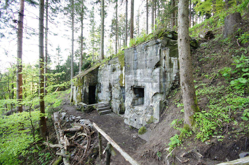 Blockhaus construit durant la 1ère guerre mondiale 